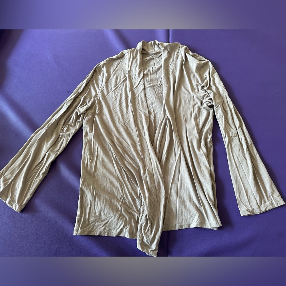 Tan Lightweight Cardigan